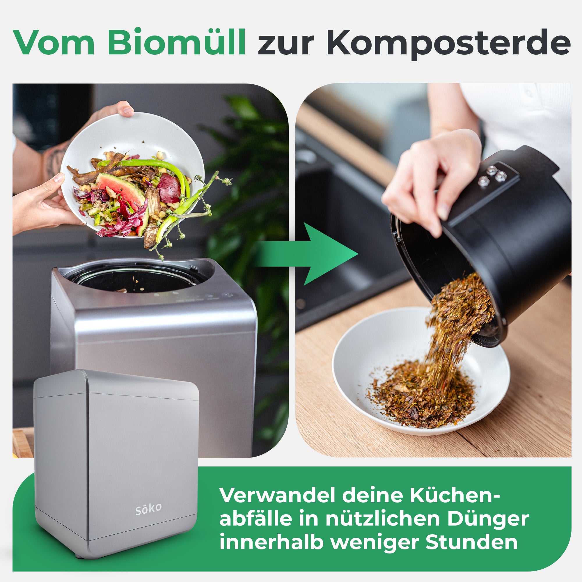 Elektrischer Komposter