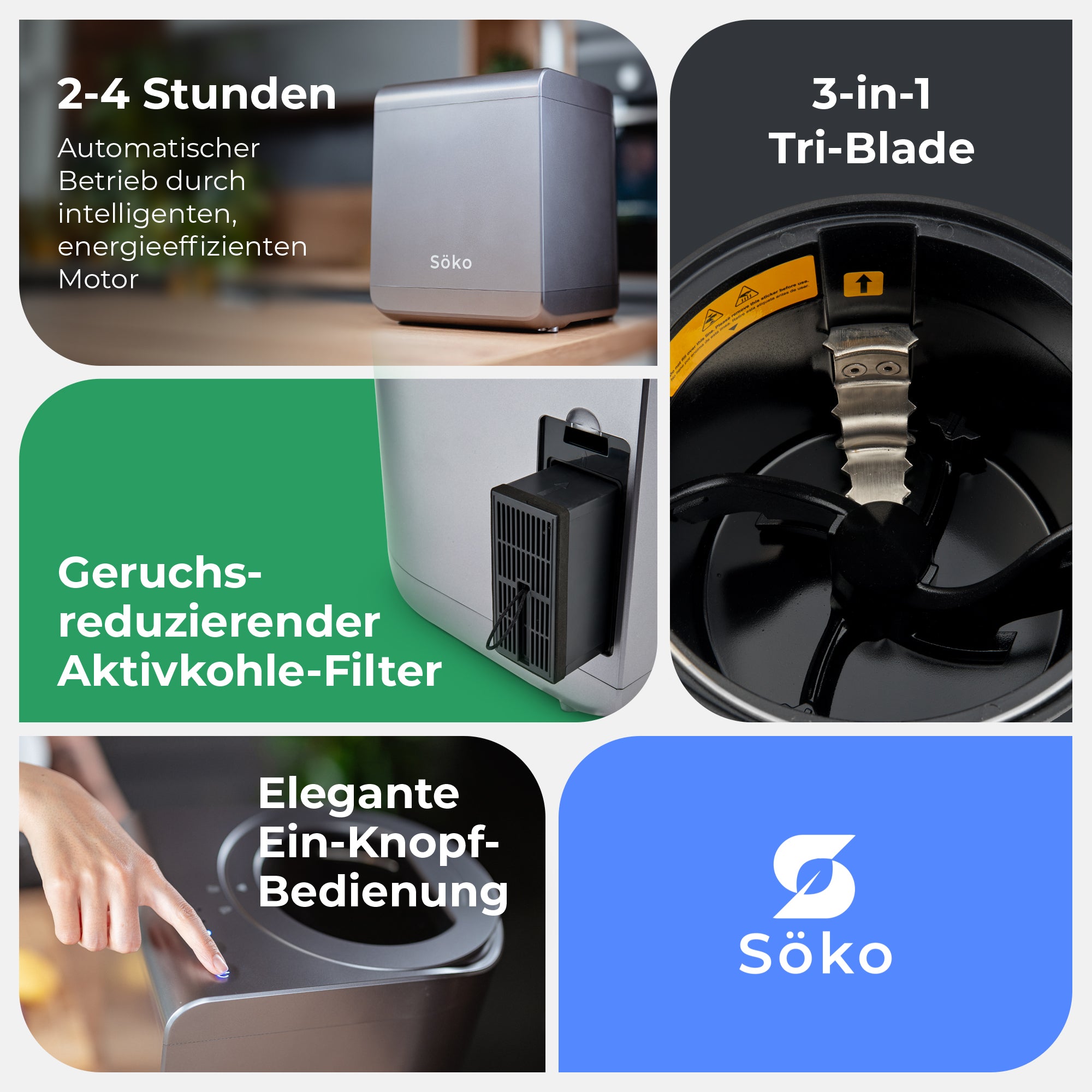 Elektrischer Komposter