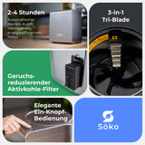 Elektrischer Küchenkomposter – Kompost in 2–4 Stunden & geruchsneutral