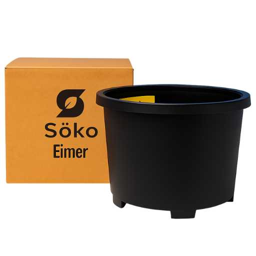 Söko Ersatzeimer 2,5 Liter – Original Auffangbehälter für deinen Söko Komposter