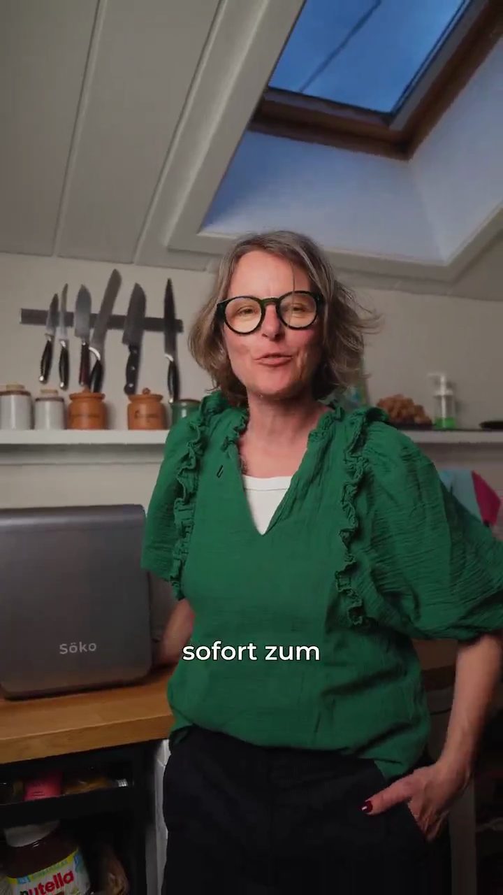 Söko in echter Küche